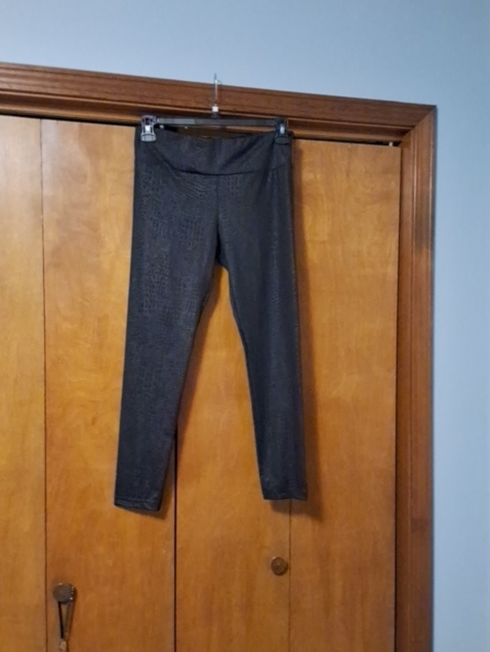 No Boundaries Black Textured Jeggings